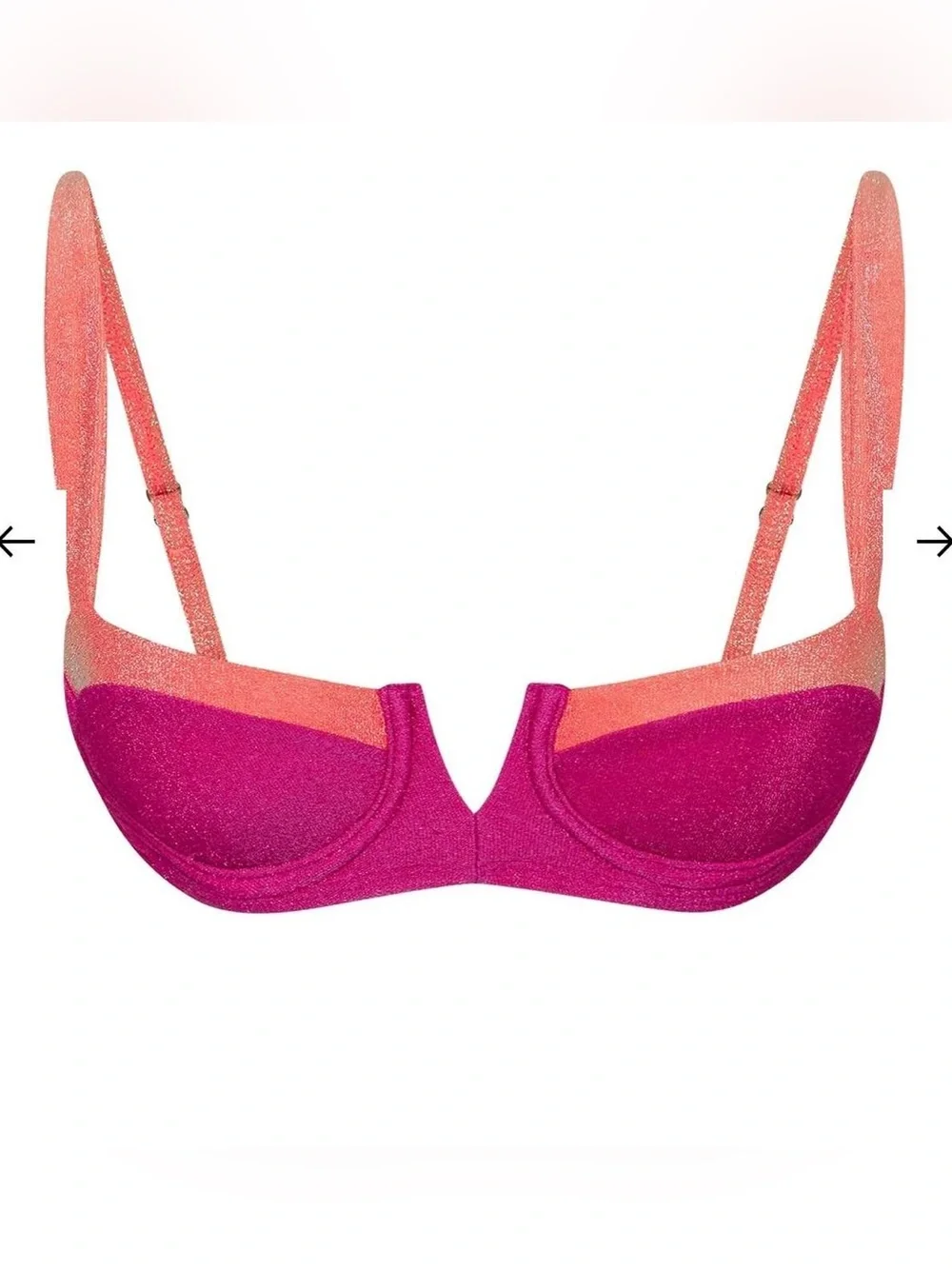 Monday Swimwear Clovelly Shimmer Bikini top